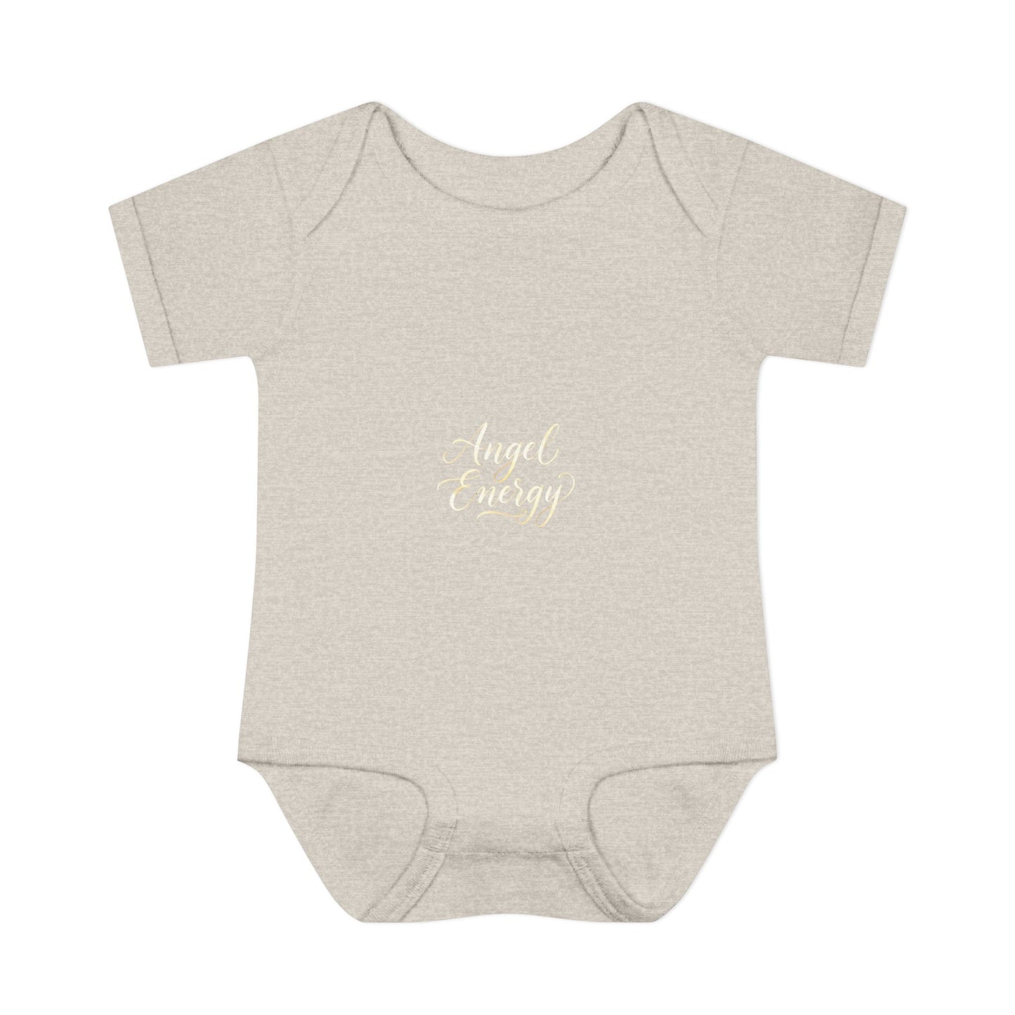 Infant Bodysuit - 'Angel Energy' Cute Baby Onesie (Newborn to 24M)