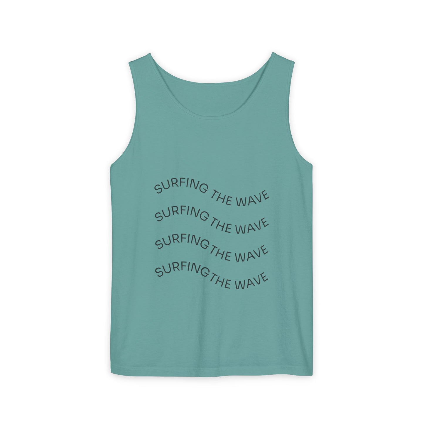 Unisex Garment-Dyed Tank Top - Regata Unissex Tingida em Peça