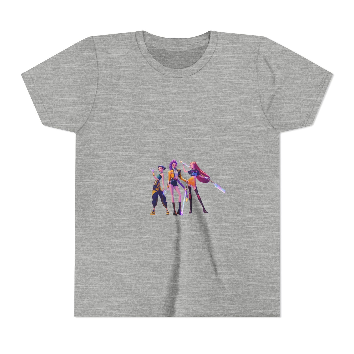 Youth Tee — Colorful Cartoon Band Kids T‑Shirt