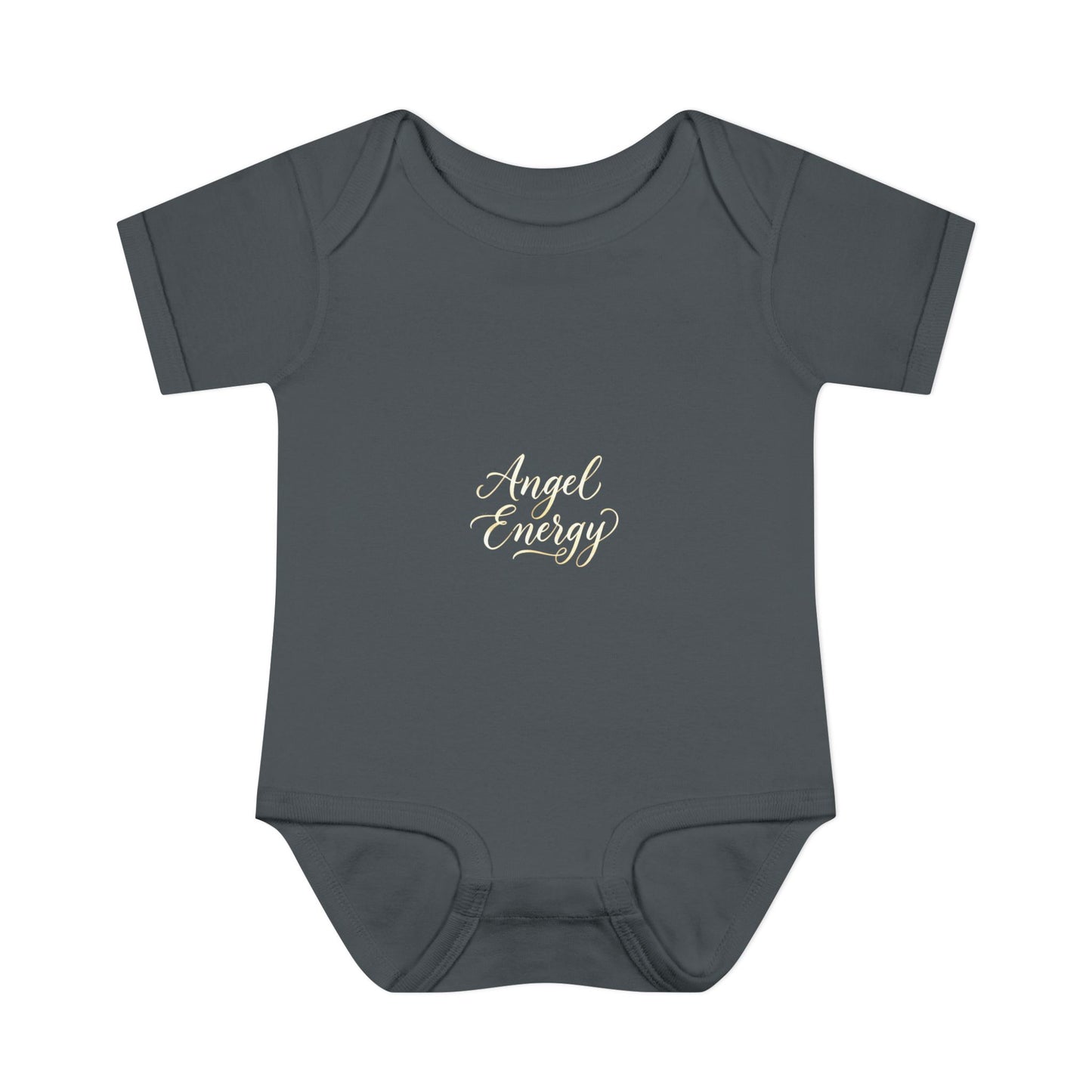 Infant Bodysuit - 'Angel Energy' Cute Baby Onesie (Newborn to 24M)