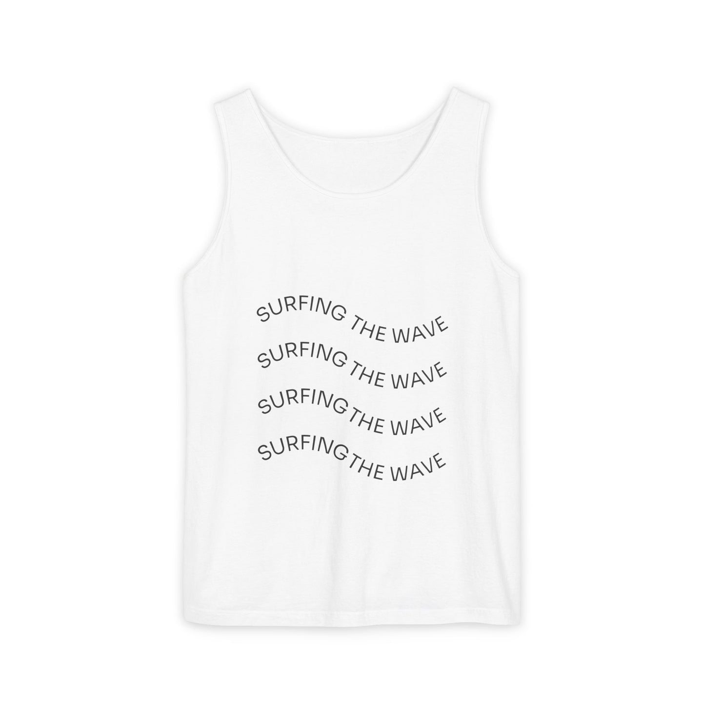 Unisex Garment-Dyed Tank Top - Regata Unissex Tingida em Peça