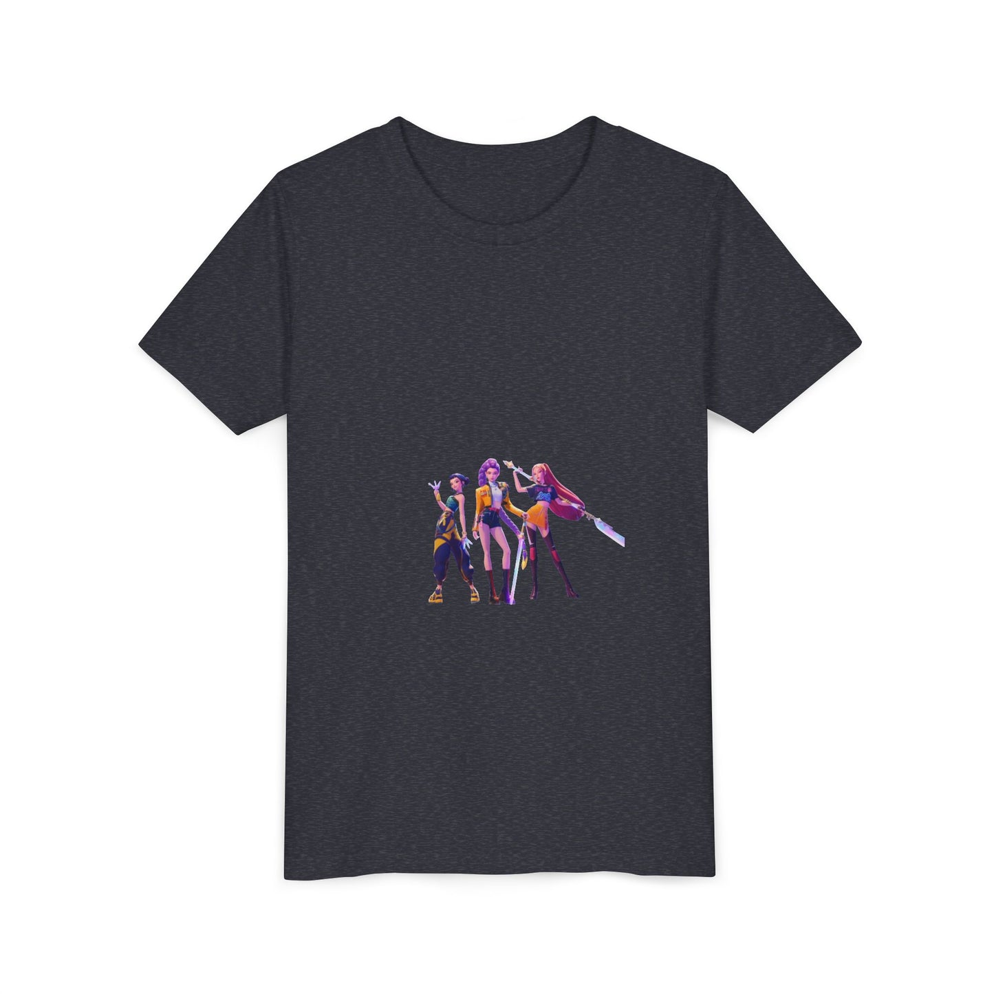 Youth Tee — Colorful Cartoon Band Kids T‑Shirt