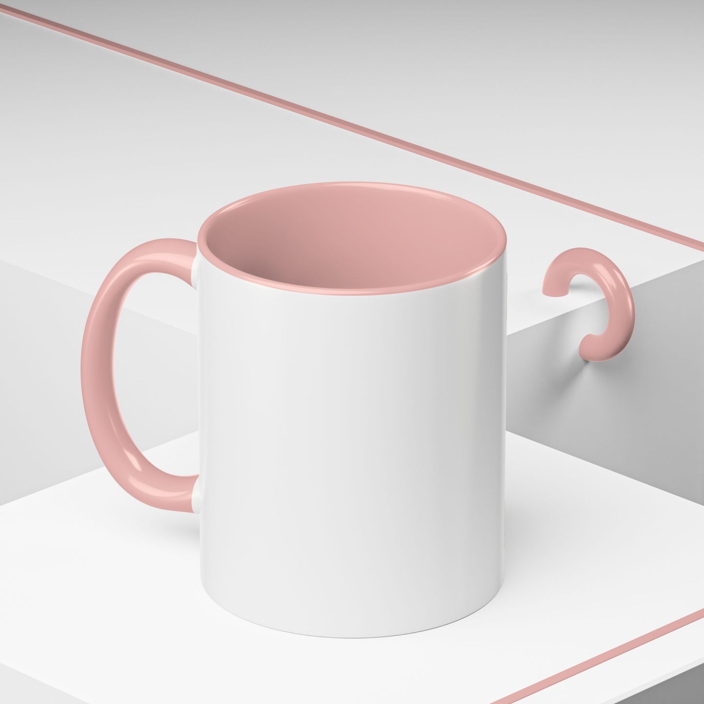 Boundaries Are Beautiful Accent Coffee Mug — Inspirational Self-Care Coffee Cup (11/15oz)