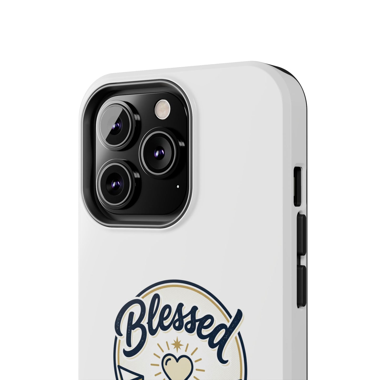 Blessed Beyond Logic Tough Phone Case — Inspirational Christian Phone Cover