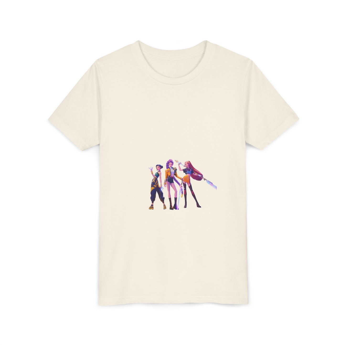Youth Tee — Colorful Cartoon Band Kids T‑Shirt