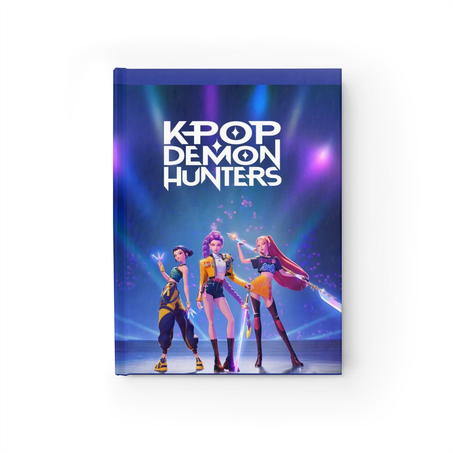 K-Pop Demon Hunters Ruled Journal — K-Pop Fan Notebook for Notes & Sketches
