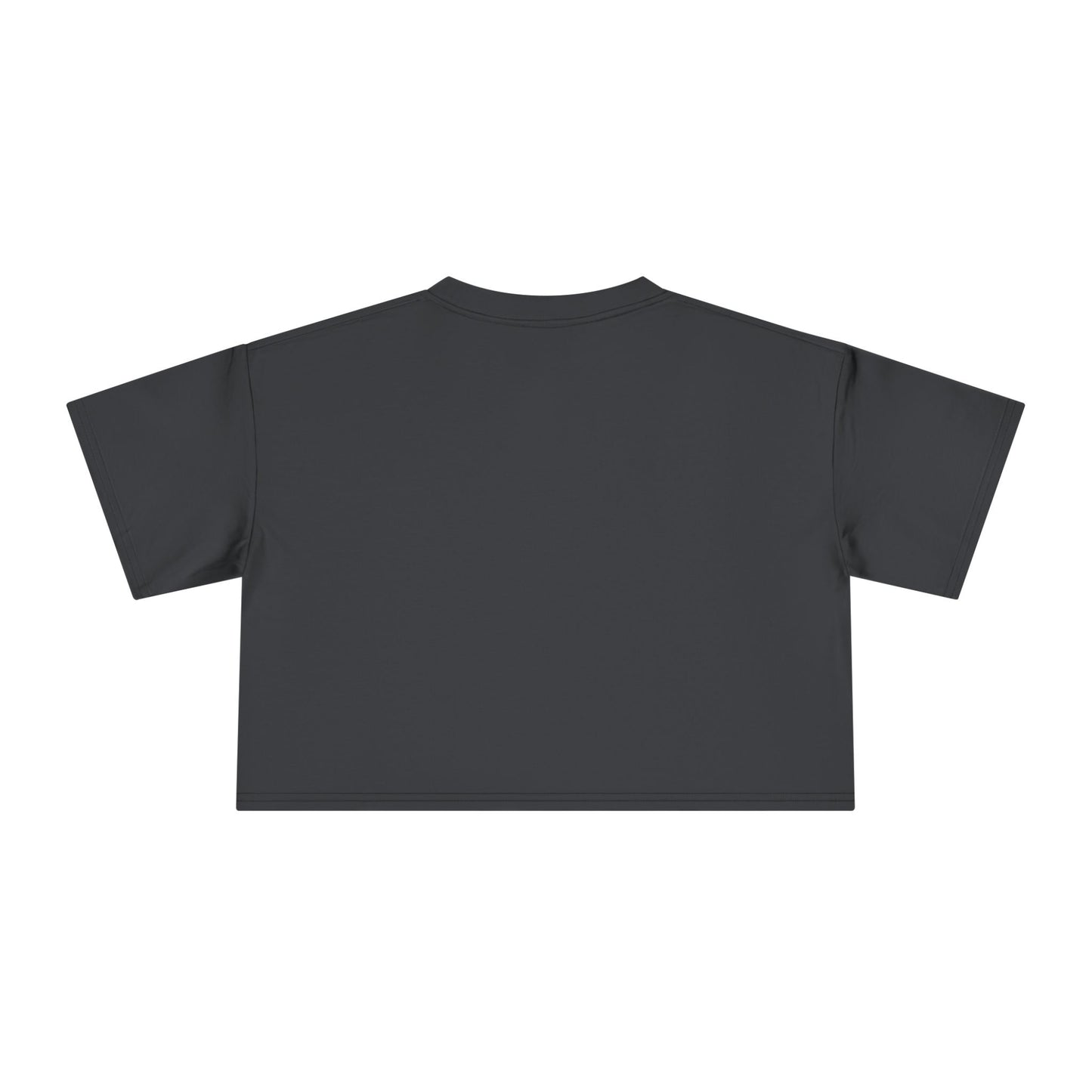 Retro Geometric Crop Tee — 80s Memphis Pattern Women's Top