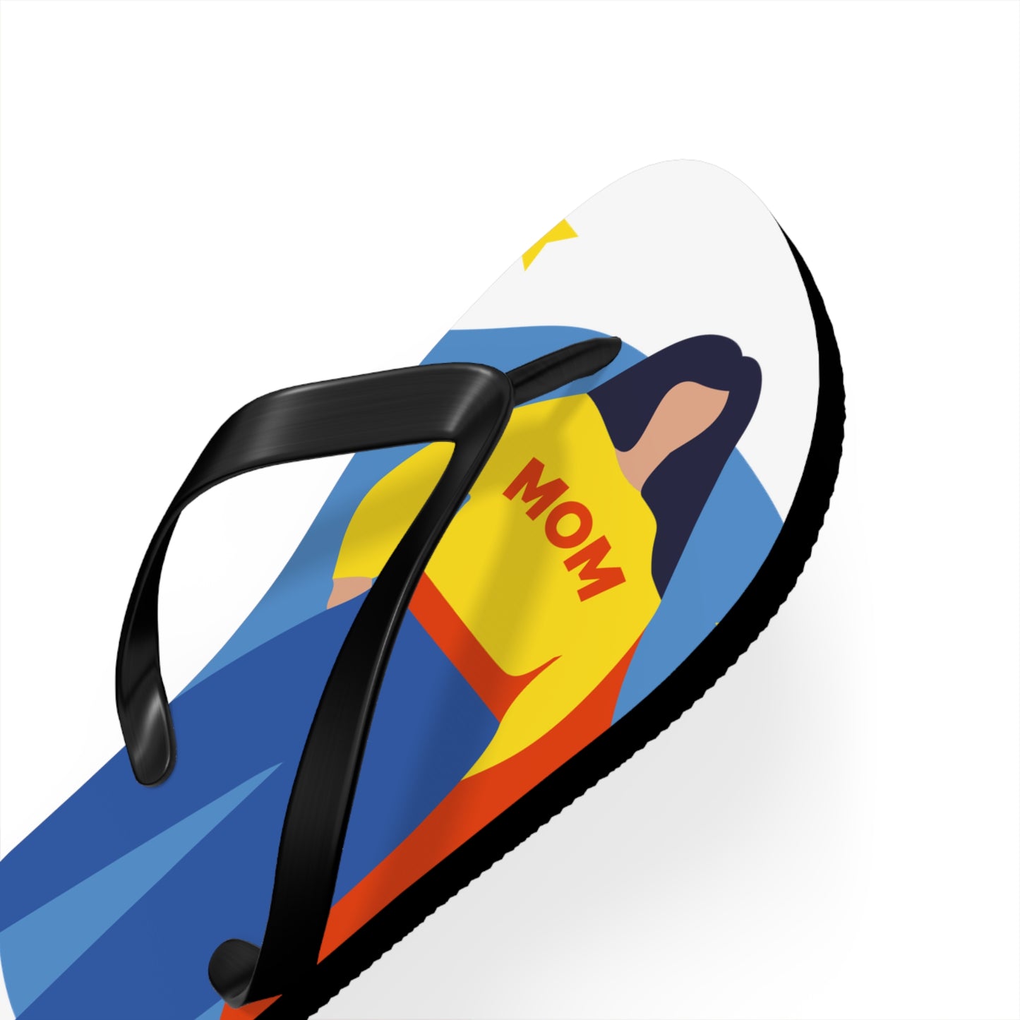Supermom Graphic Flip Flops – Women’s Casual Summer Sandals
