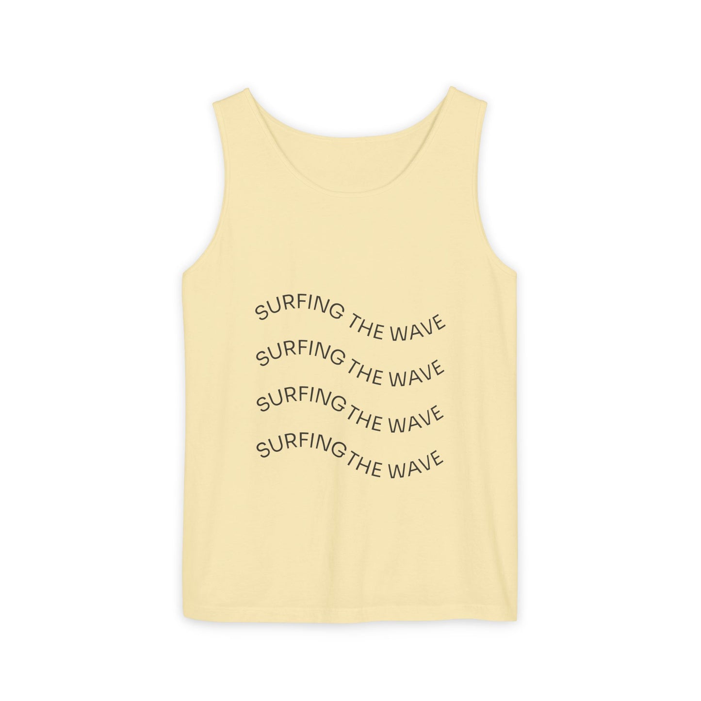 Unisex Garment-Dyed Tank Top - Regata Unissex Tingida em Peça