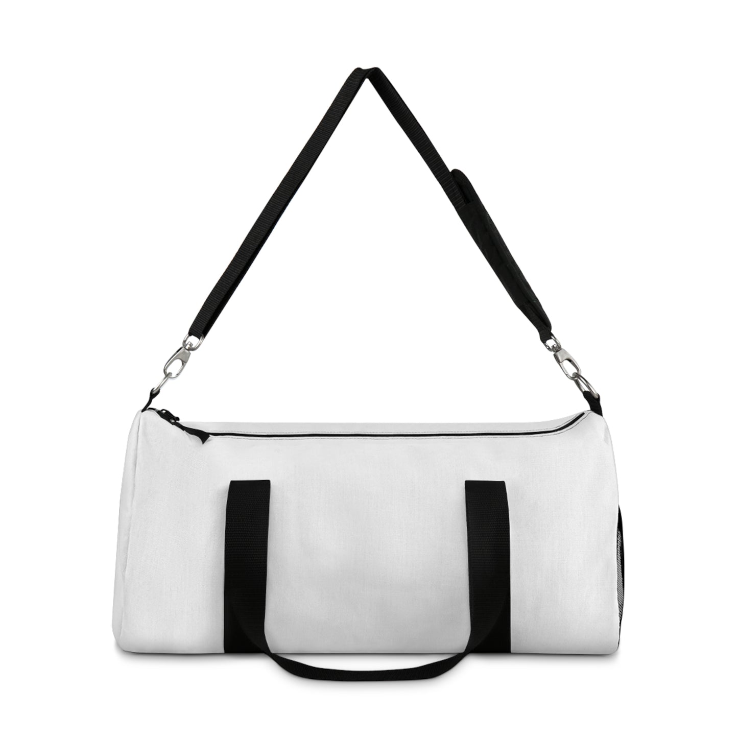 Bolsa Duffel Branca Clássica – Coleção Oficial Valnnyce Vanessa