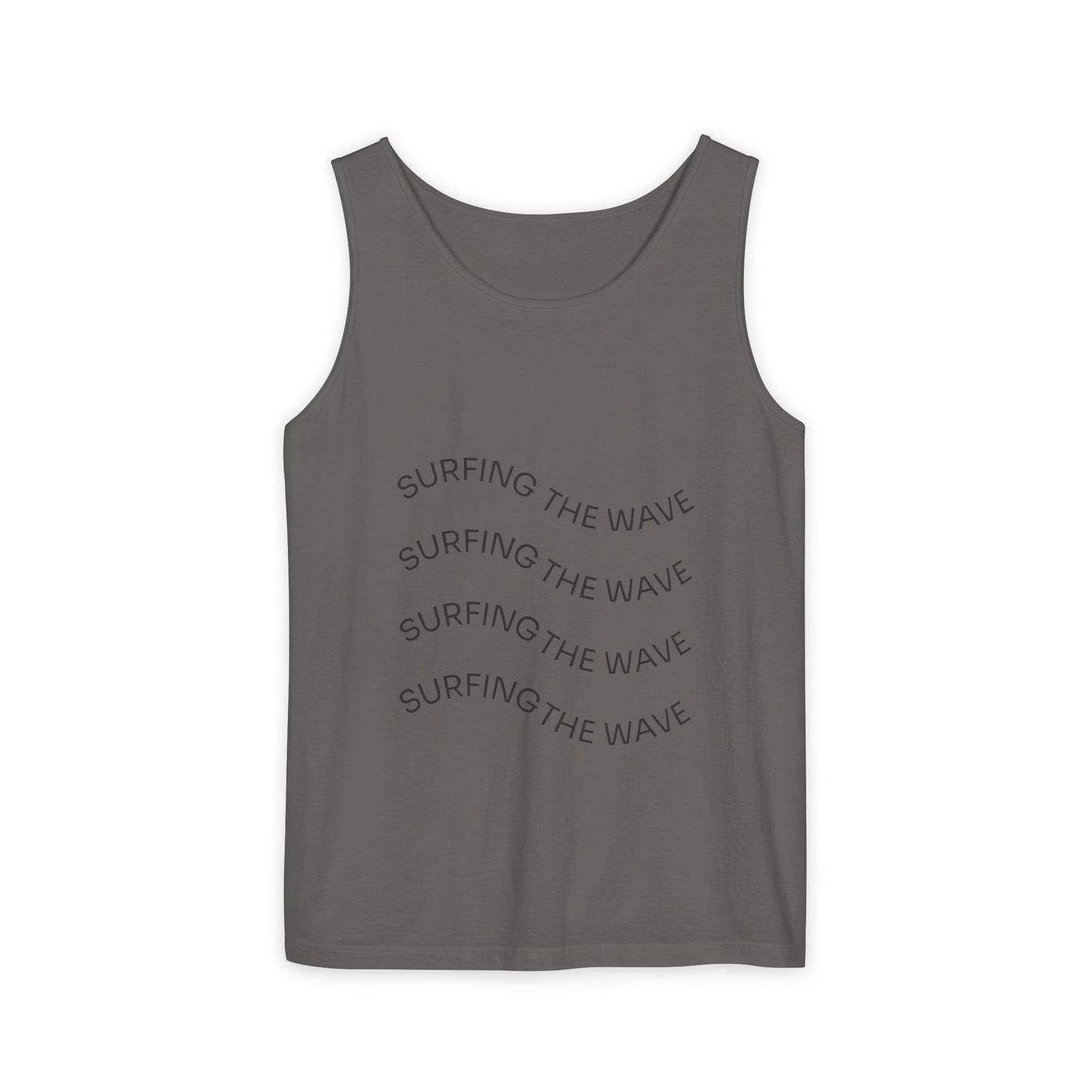Unisex Garment-Dyed Tank Top - Regata Unissex Tingida em Peça