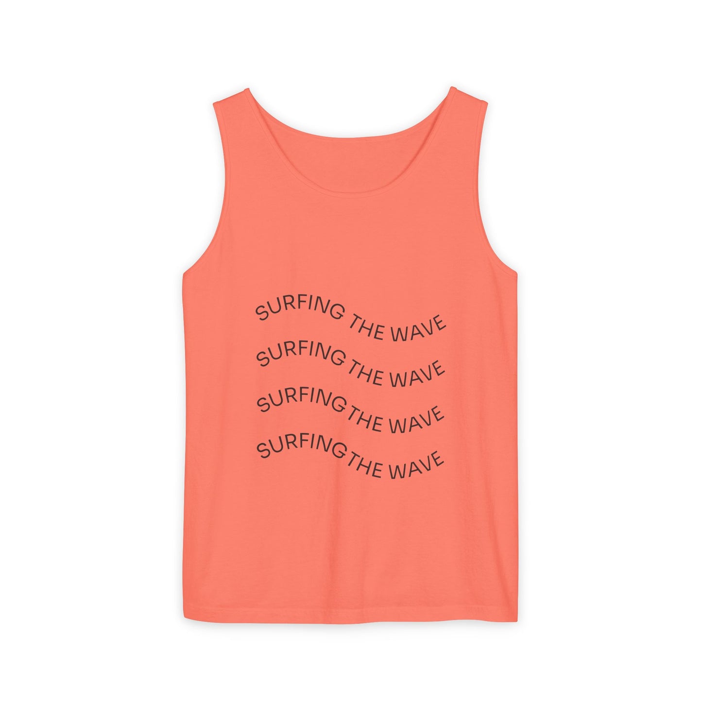 Unisex Garment-Dyed Tank Top - Regata Unissex Tingida em Peça