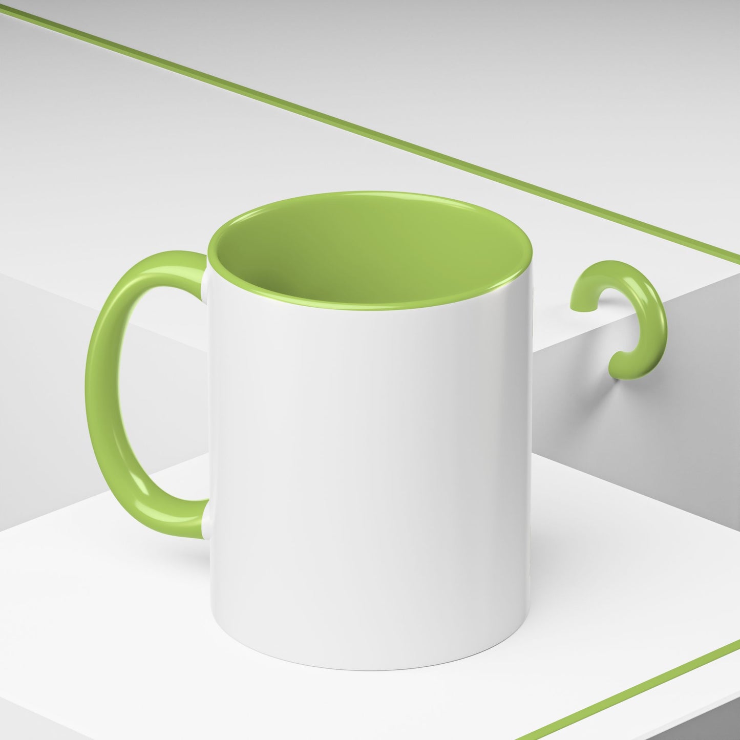 Boundaries Are Beautiful Accent Coffee Mug — Inspirational Self-Care Coffee Cup (11/15oz)