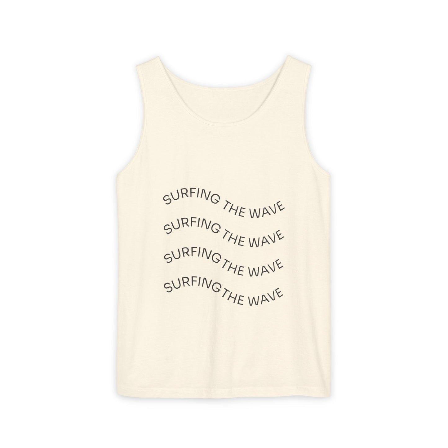 Unisex Garment-Dyed Tank Top - Regata Unissex Tingida em Peça