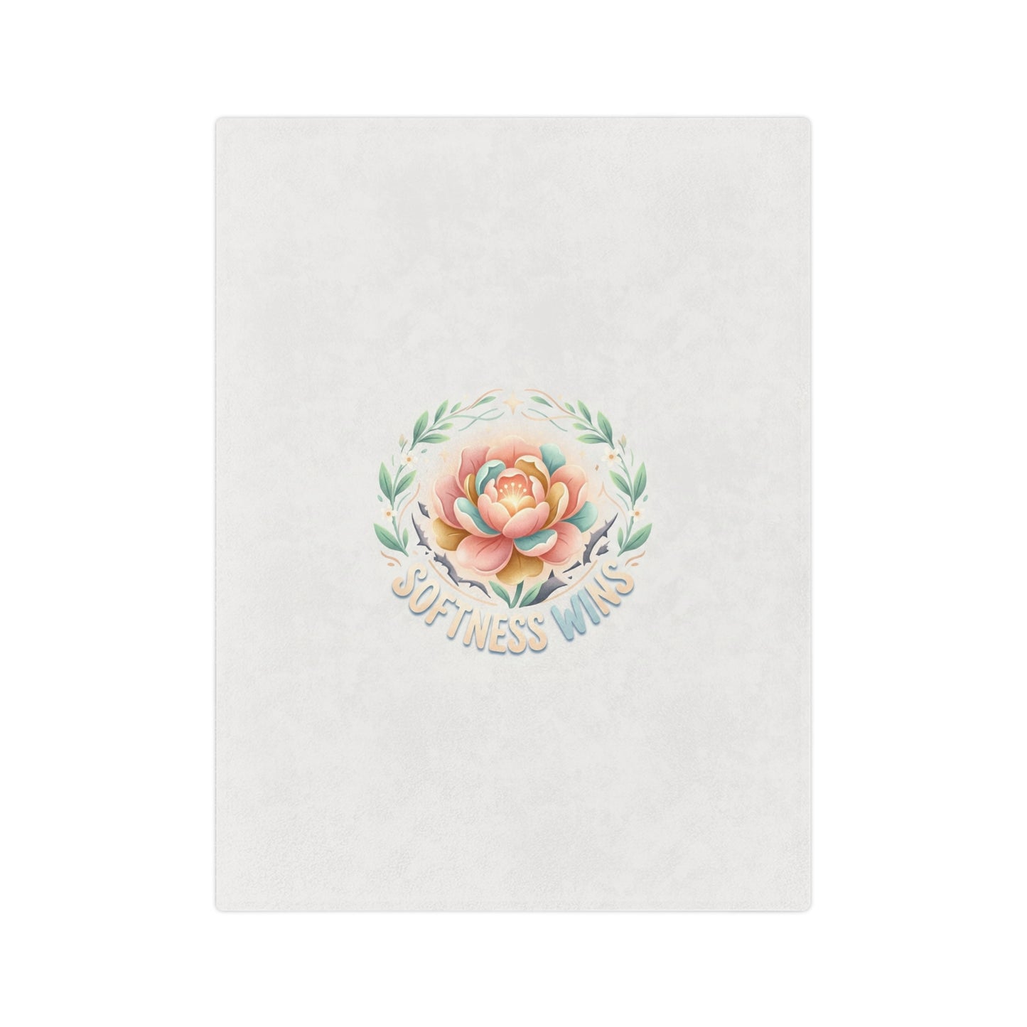 Velveteen Microfiber Blanket — Softness Wins Floral Throw Blanket