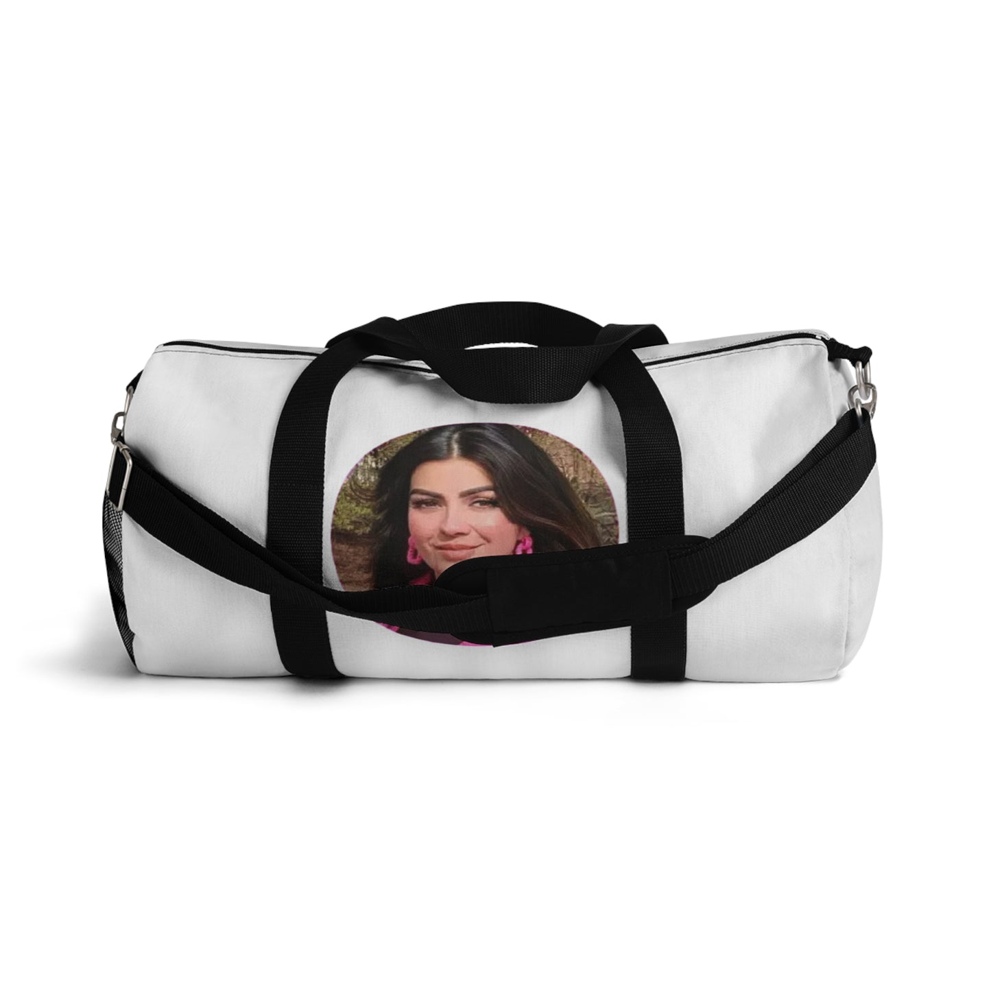 Bolsa Duffel Branca Clássica – Coleção Oficial Valnnyce Vanessa