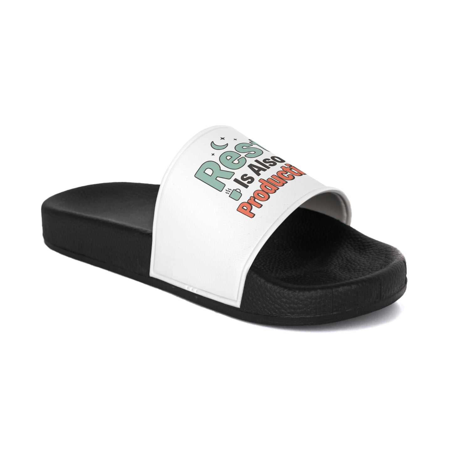 Rest Is Also Productive Slide Sandals — Women’s Comfortable Spa Slides