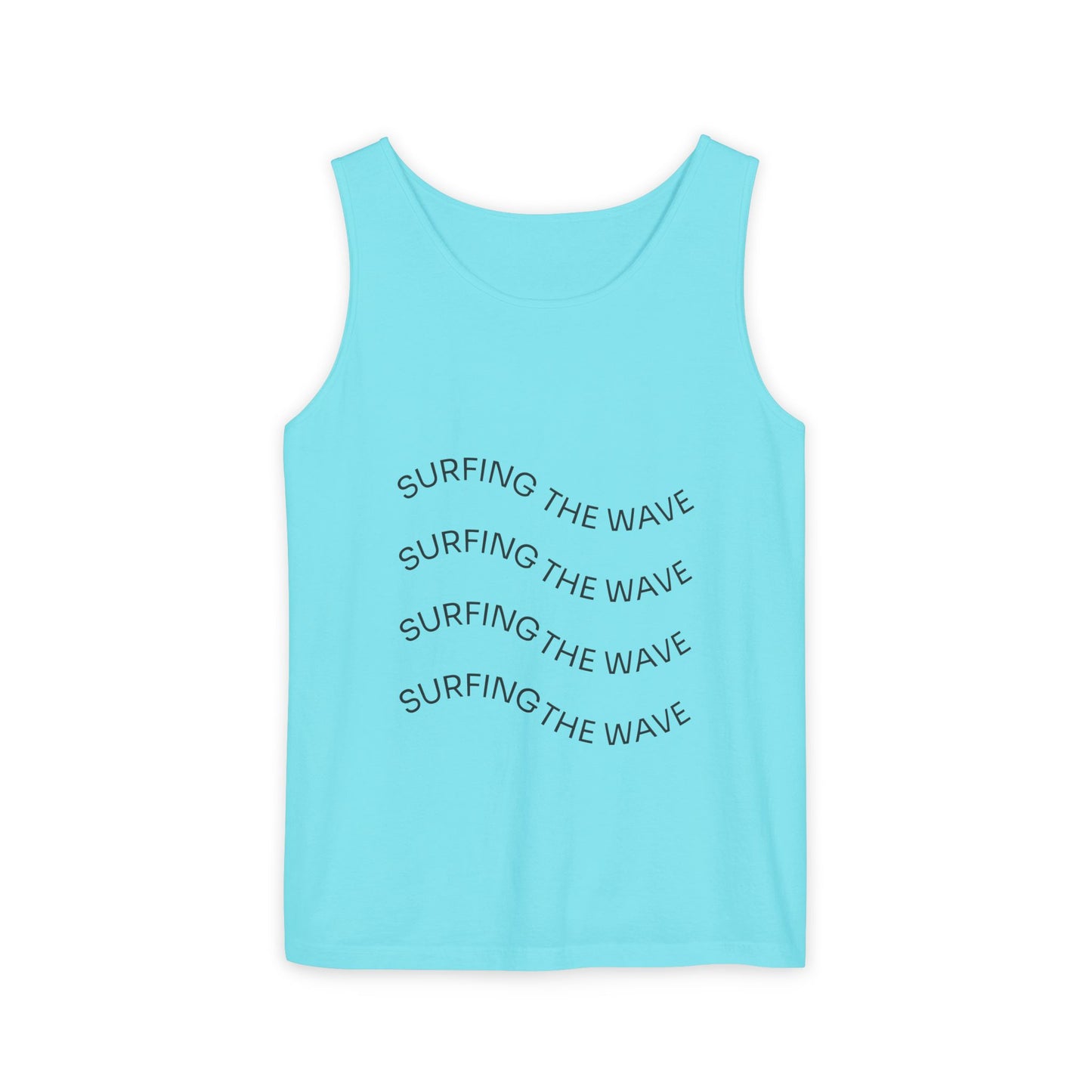 Unisex Garment-Dyed Tank Top - Regata Unissex Tingida em Peça