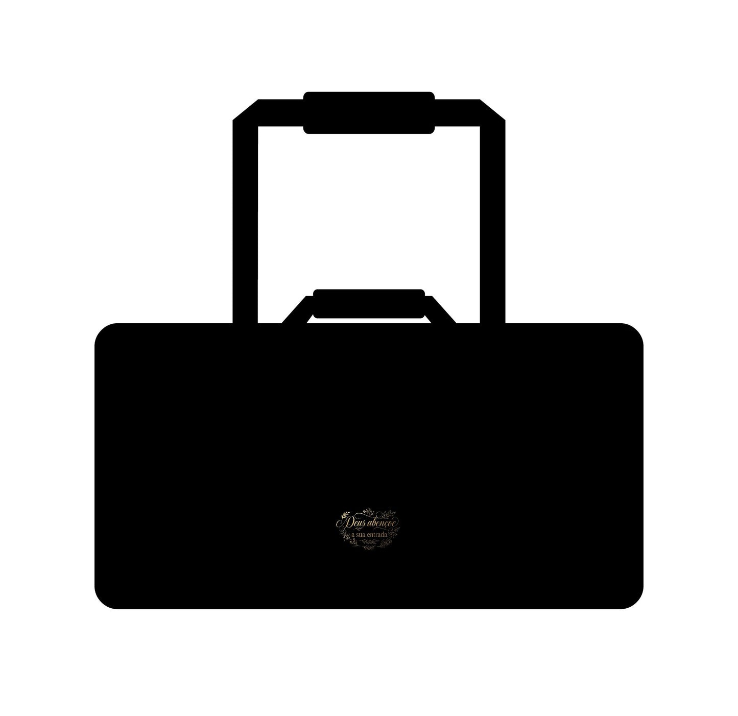 Mala Duffel Explorer Grande 27" – "Deus Abençoe a Sua Entrada e Saída Hoje e Sempre"