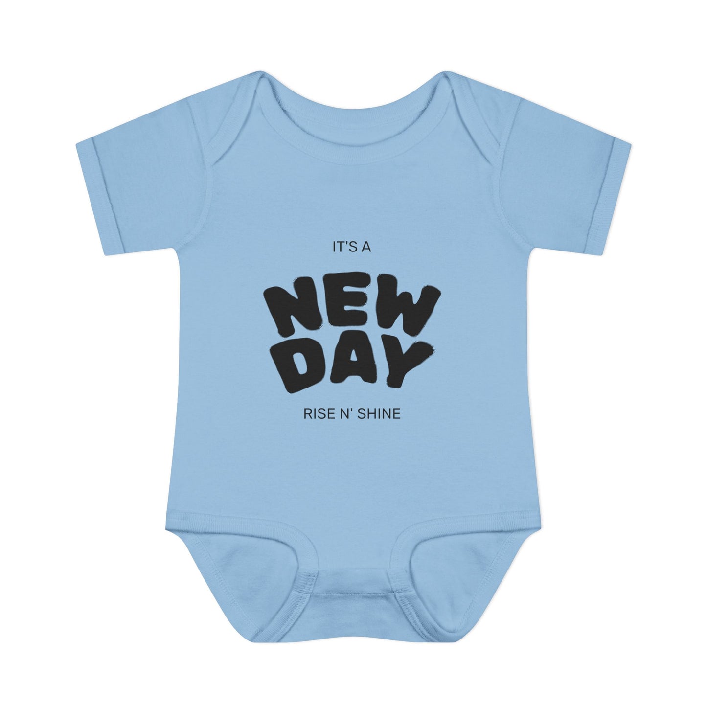 Infant Bodysuit "It's a New Day — Rise N' Shine" Baby Onesie