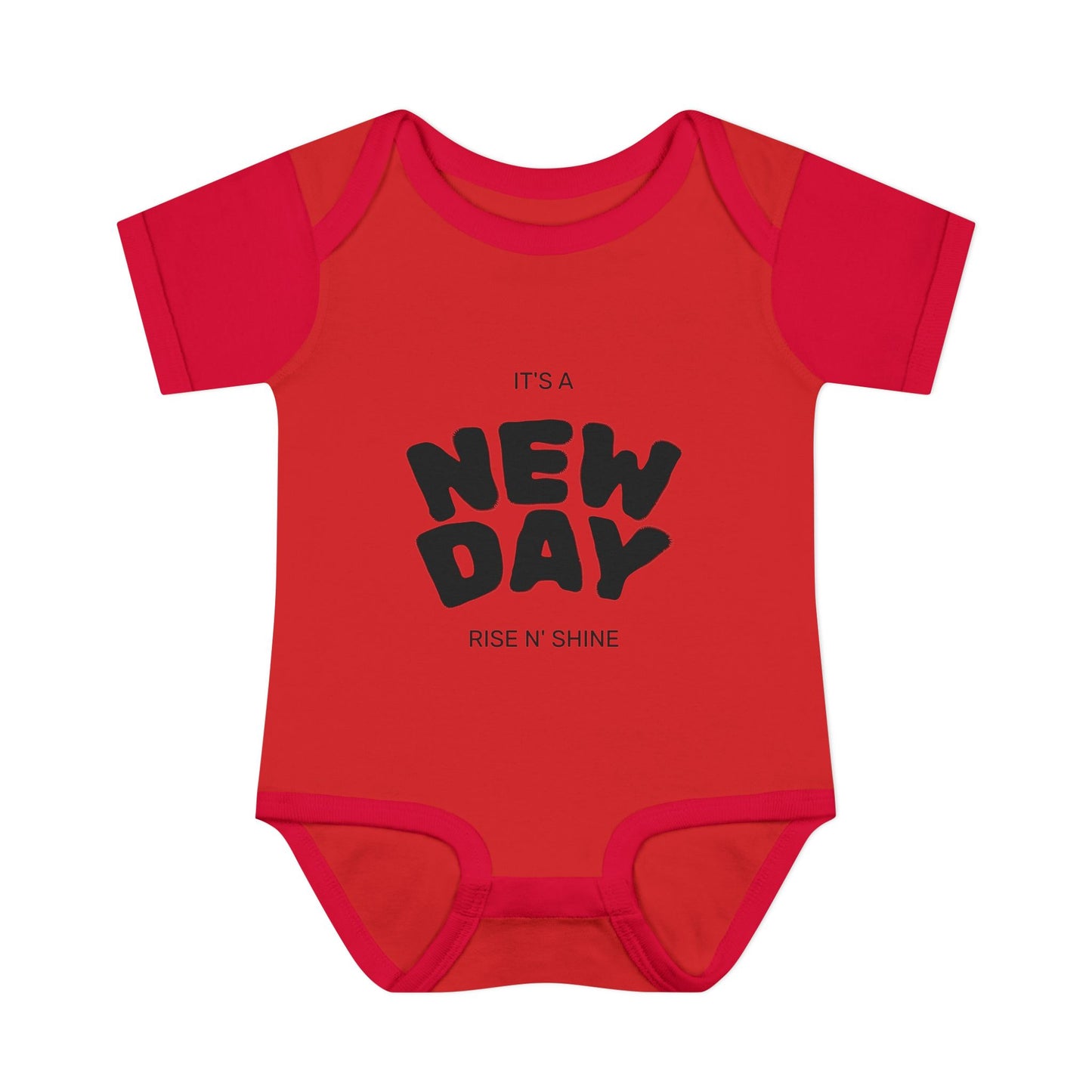 Infant Bodysuit "It's a New Day — Rise N' Shine" Baby Onesie