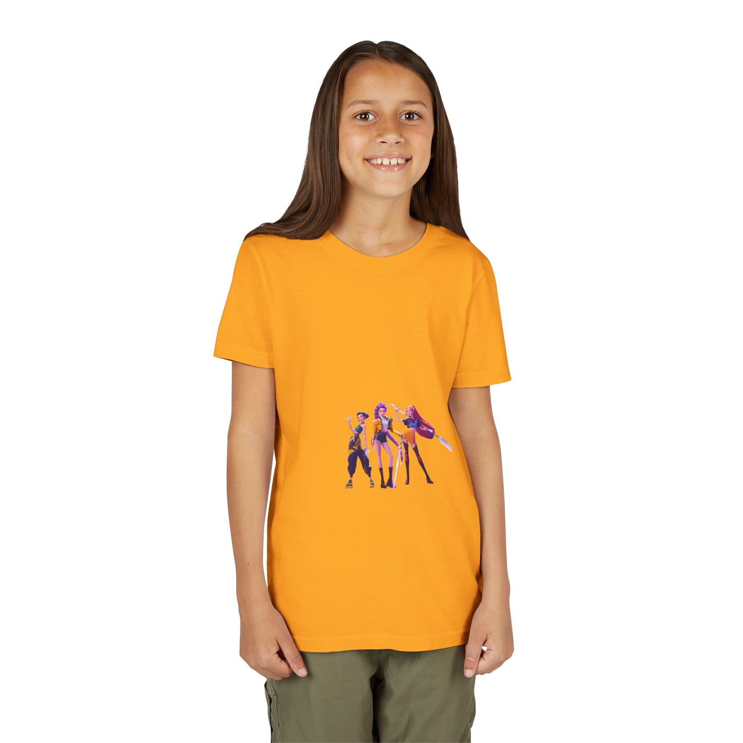 Youth Tee — Colorful Cartoon Band Kids T‑Shirt