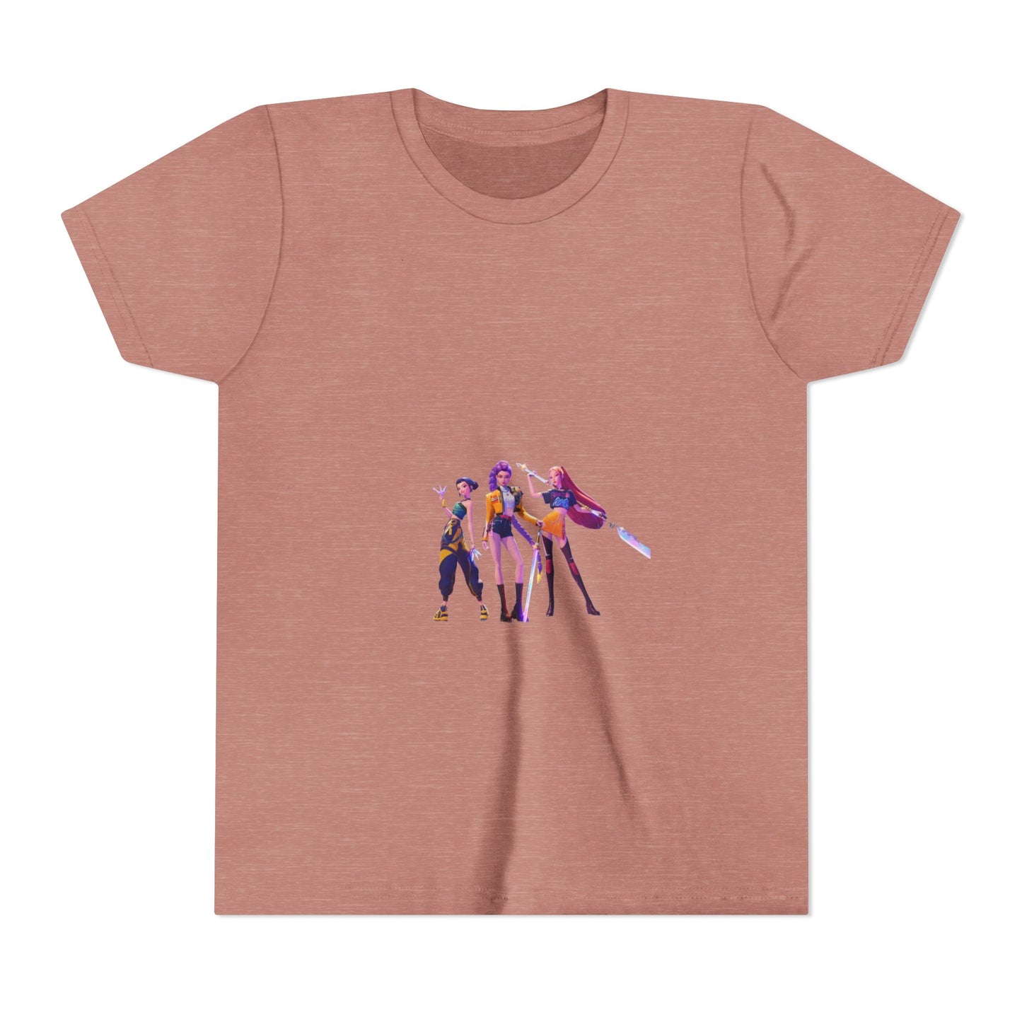 Youth Tee — Colorful Cartoon Band Kids T‑Shirt
