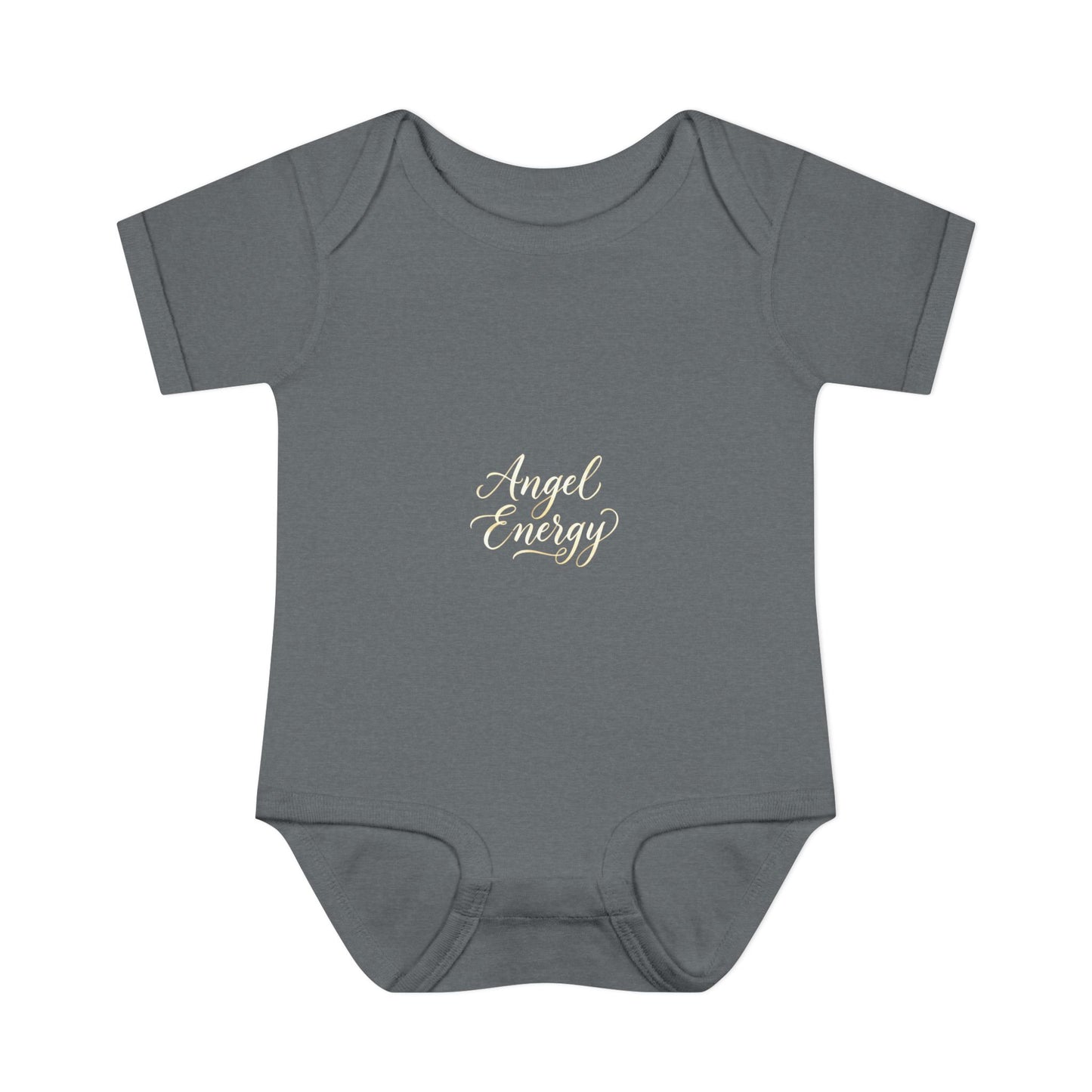 Infant Bodysuit - 'Angel Energy' Cute Baby Onesie (Newborn to 24M)