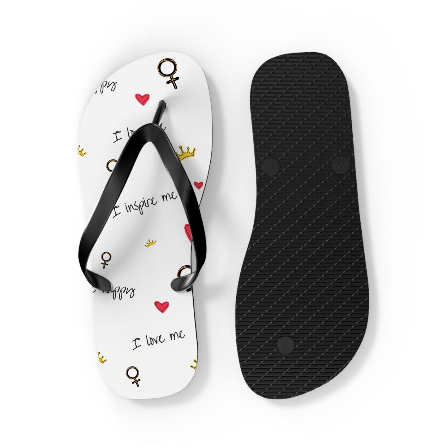 Positive Vibes Women's Flip Flops