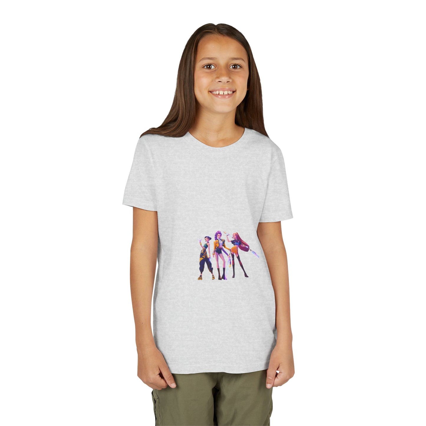 Youth Tee — Colorful Cartoon Band Kids T‑Shirt