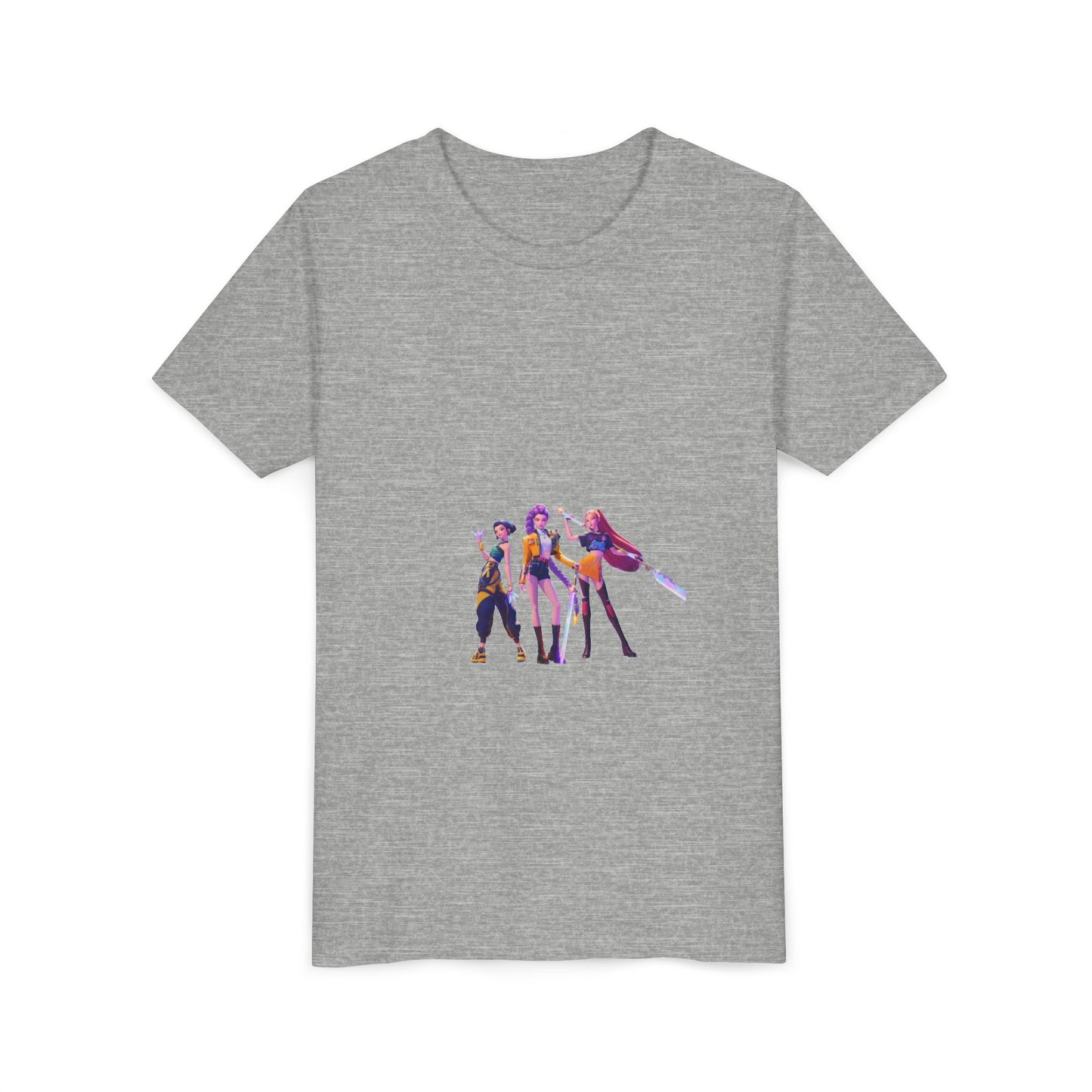 Youth Tee — Colorful Cartoon Band Kids T‑Shirt