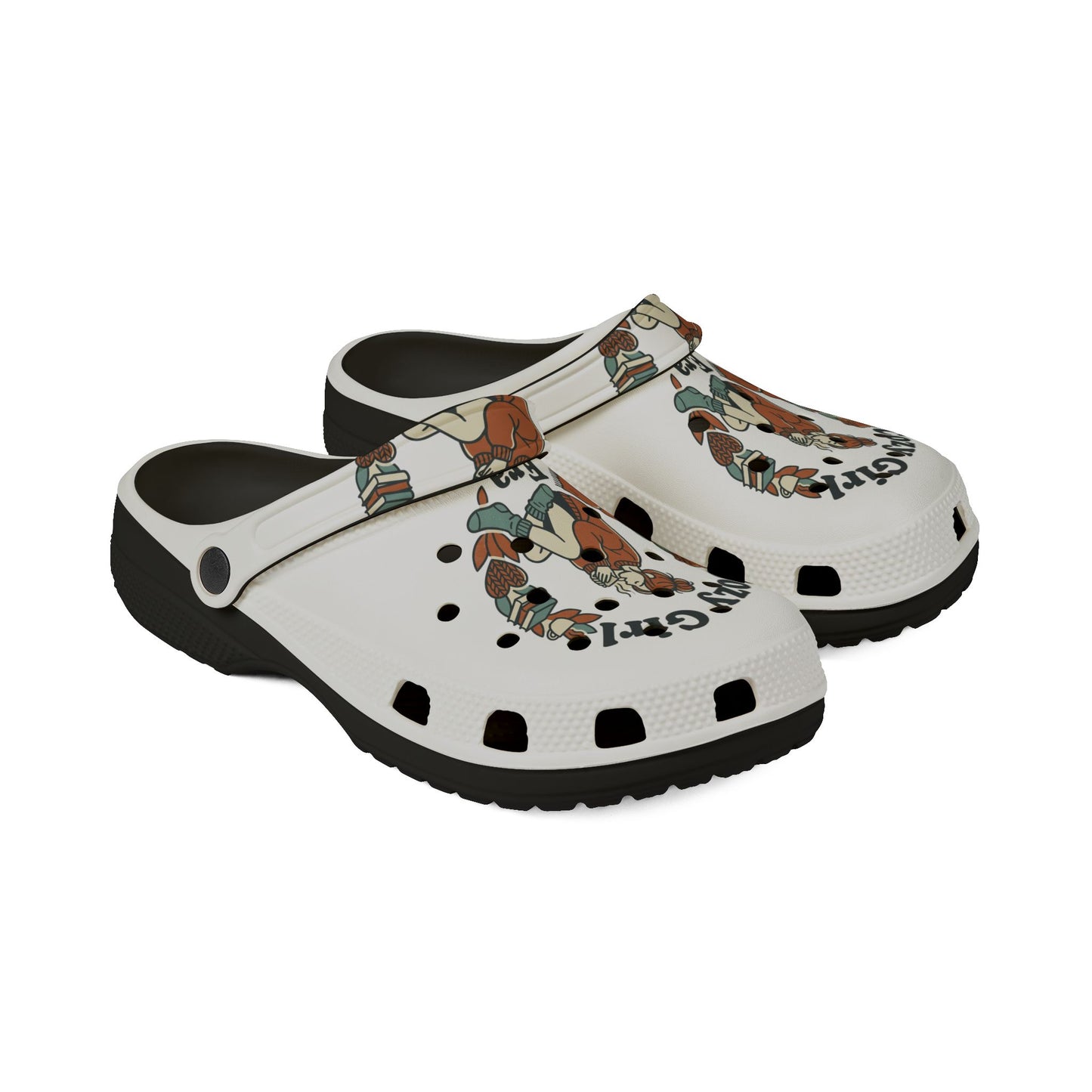 Cozy Girl EVA Foam Clogs — Lightweight Printed Garden & Lounge Shoes