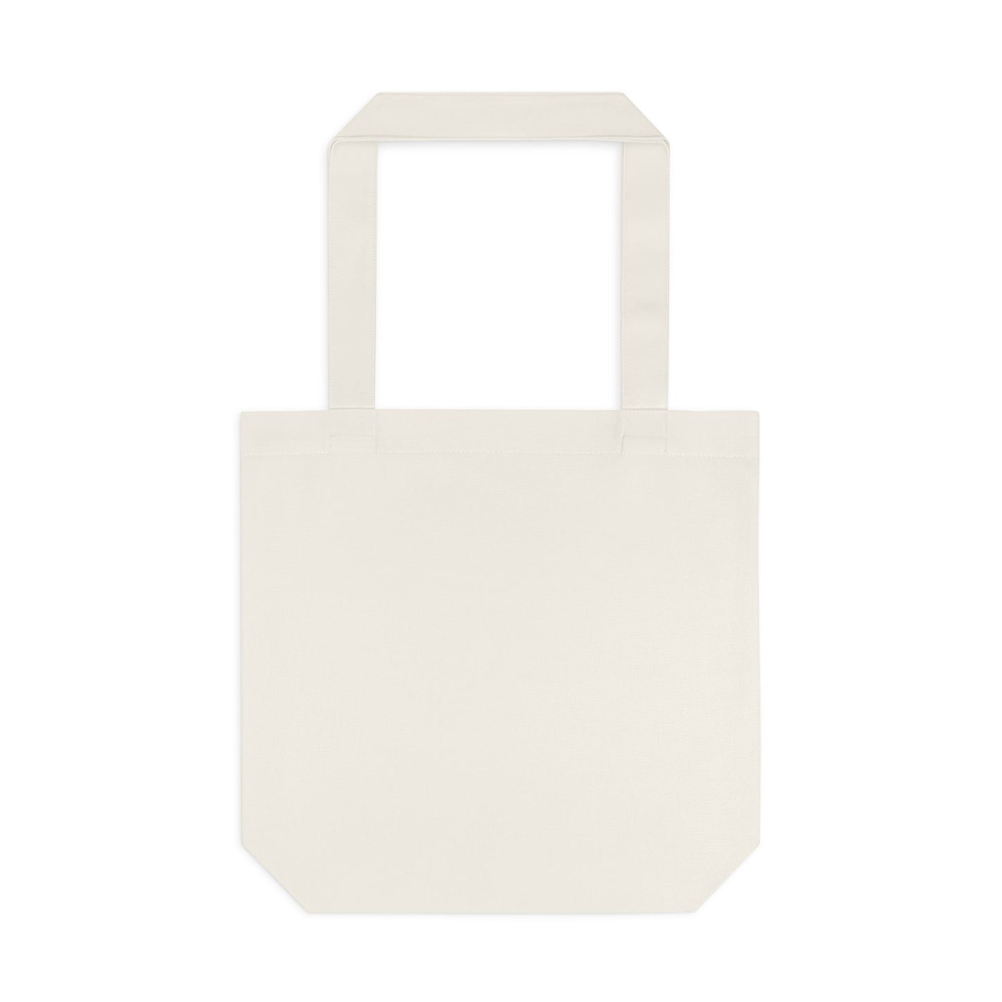 Bolsa Tote de Algodão Preto — “O Senhor é o Meu Pastor” | Salmos 23:1