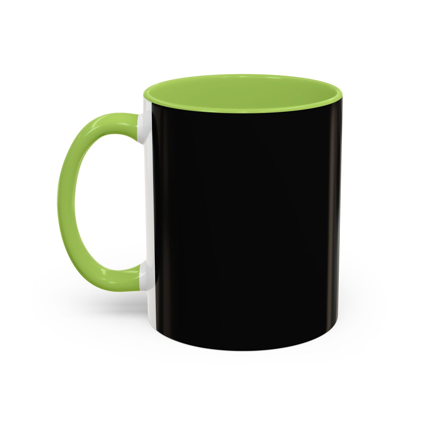 Caneca de café - Caneca inspiradora com detalhes pretos "Meu Brilho É Meu Próprio Negócio" (11/15 onças)