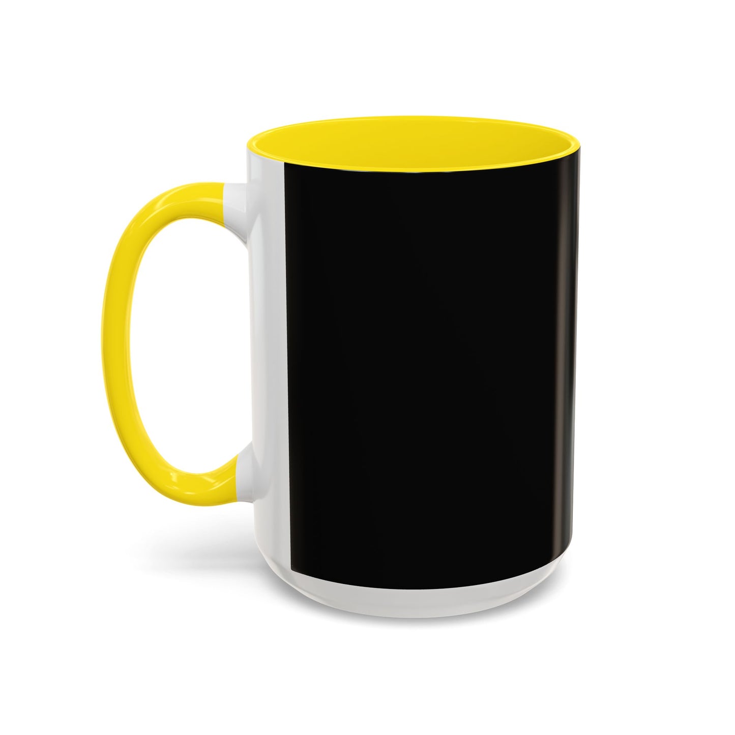 Caneca de café - Caneca inspiradora com detalhes pretos "Meu Brilho É Meu Próprio Negócio" (11/15 onças)