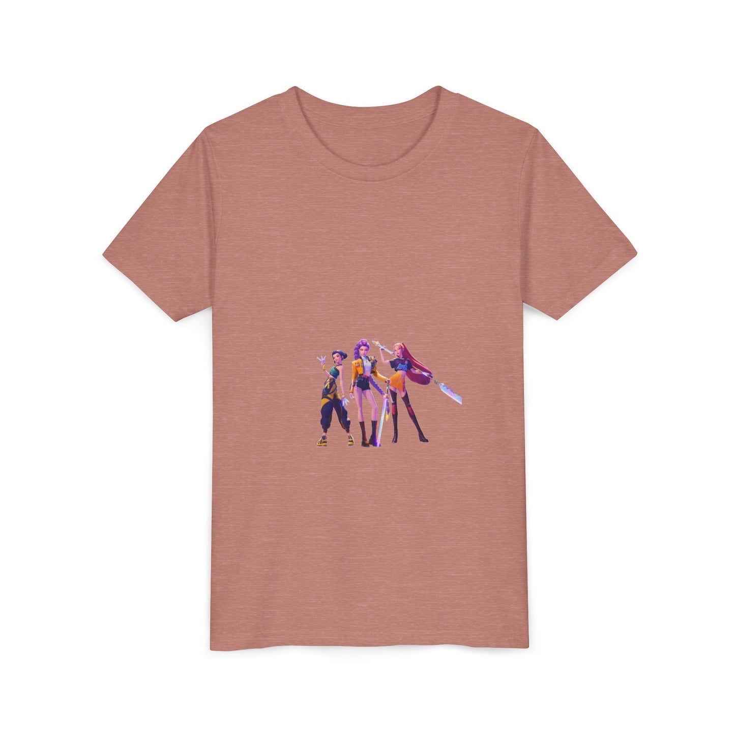 Youth Tee — Colorful Cartoon Band Kids T‑Shirt