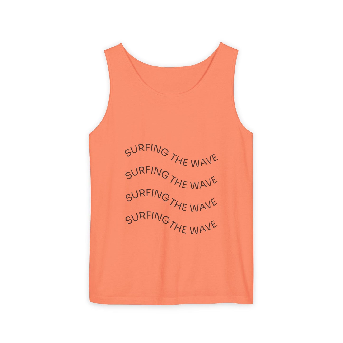 Unisex Garment-Dyed Tank Top - Regata Unissex Tingida em Peça