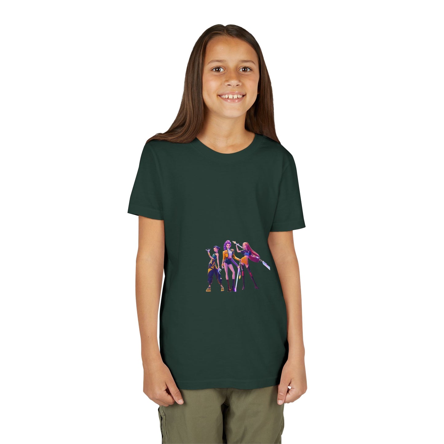 Youth Tee — Colorful Cartoon Band Kids T‑Shirt