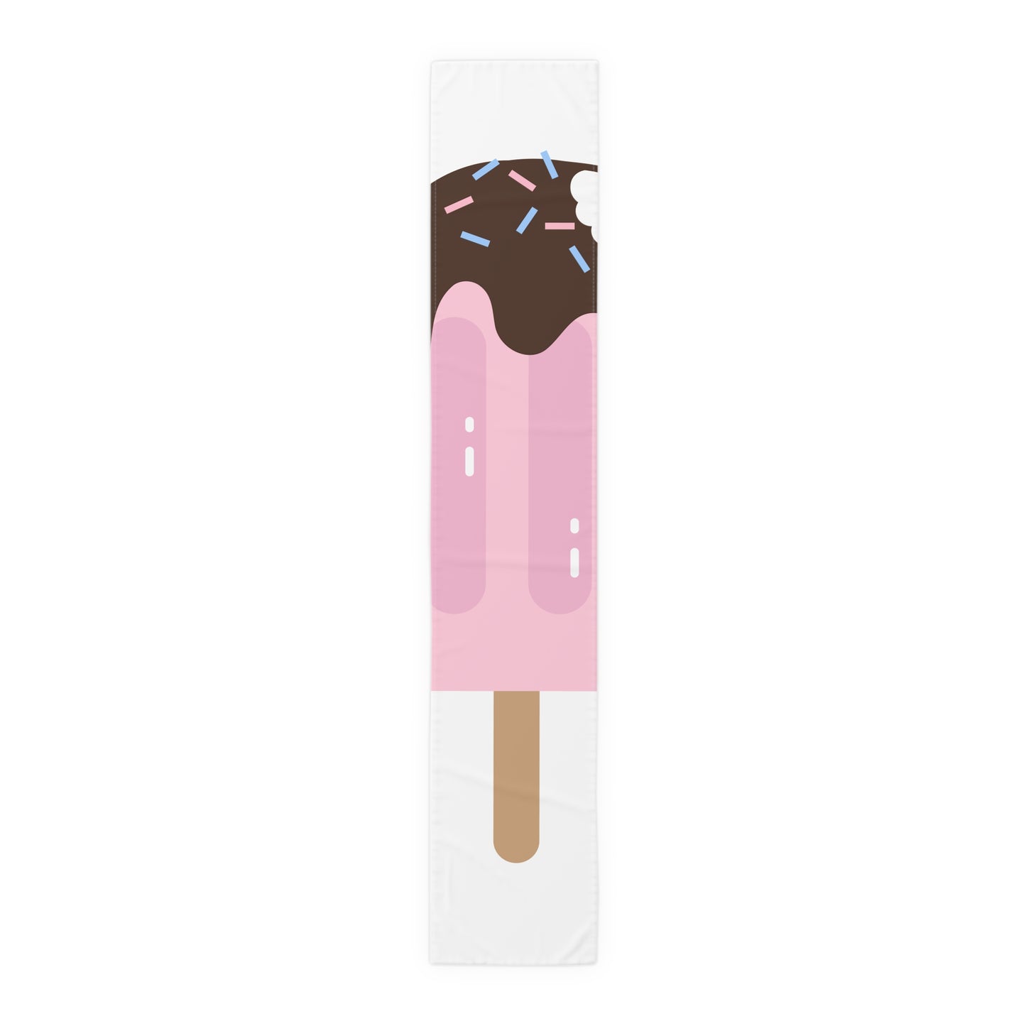 Pink Ice Pop Table Runner – Cute Popsicle Summer Dining Decor
