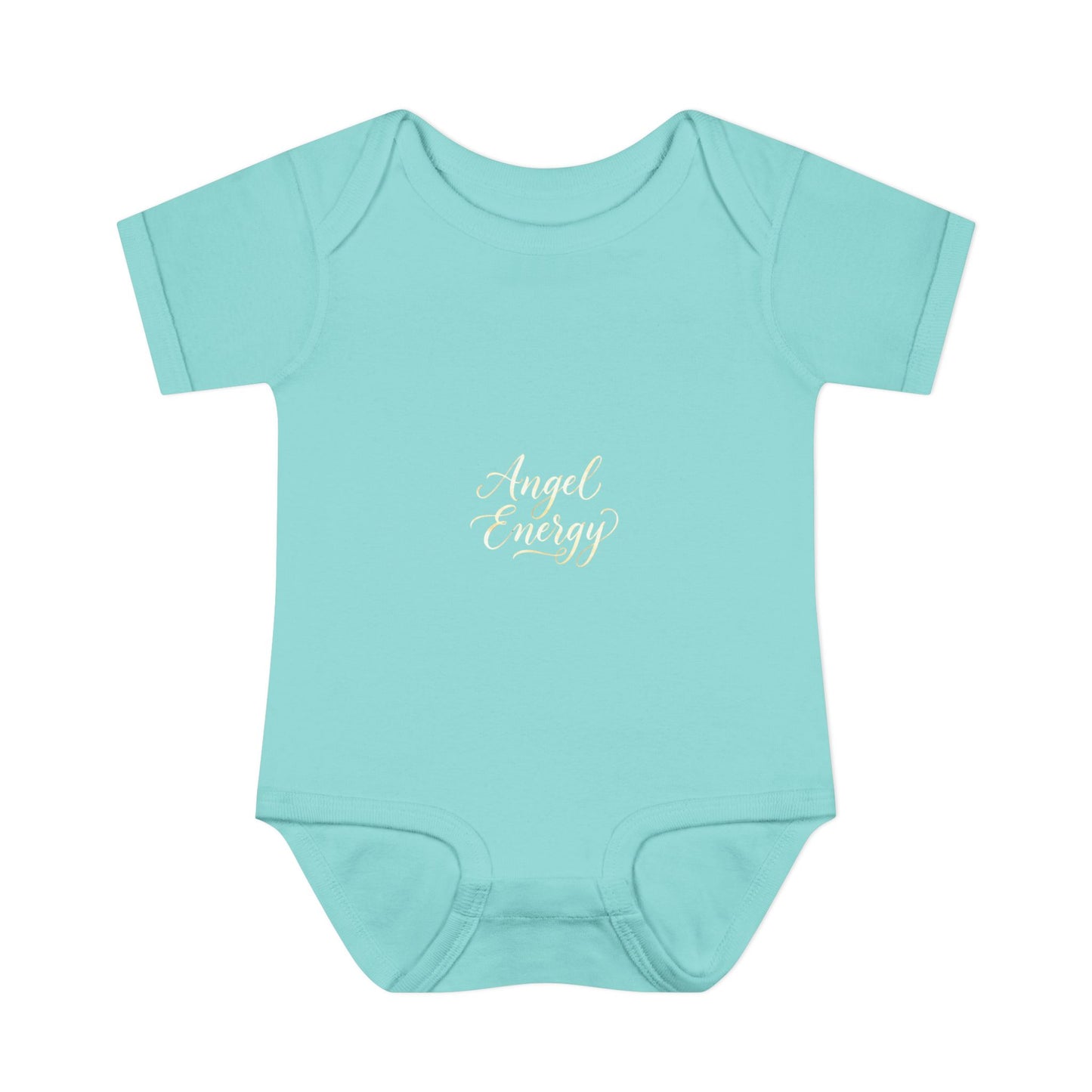 Infant Bodysuit - 'Angel Energy' Cute Baby Onesie (Newborn to 24M)
