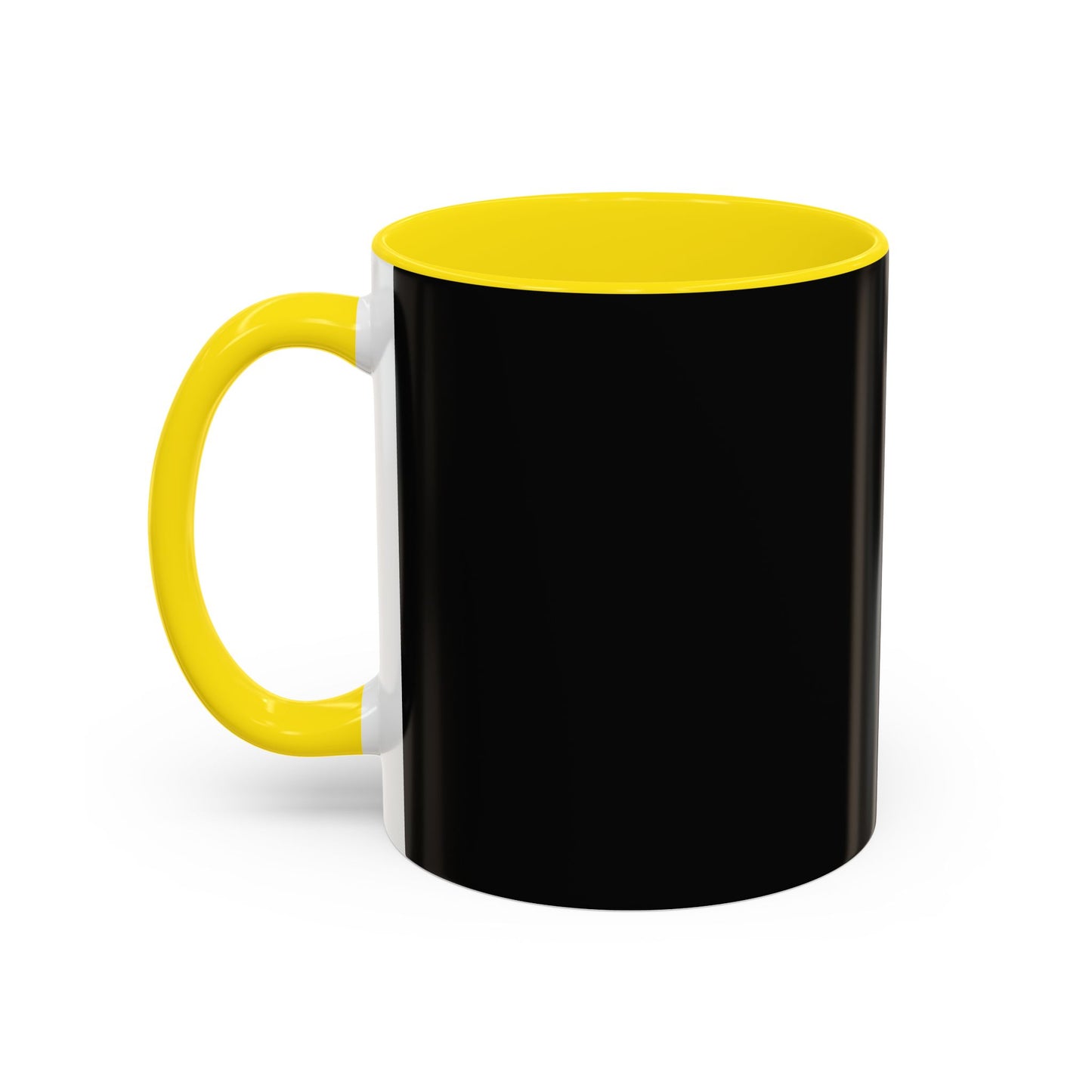 Caneca de café - Caneca inspiradora com detalhes pretos "Meu Brilho É Meu Próprio Negócio" (11/15 onças)