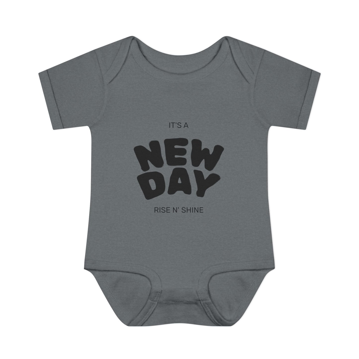Infant Bodysuit "It's a New Day — Rise N' Shine" Baby Onesie