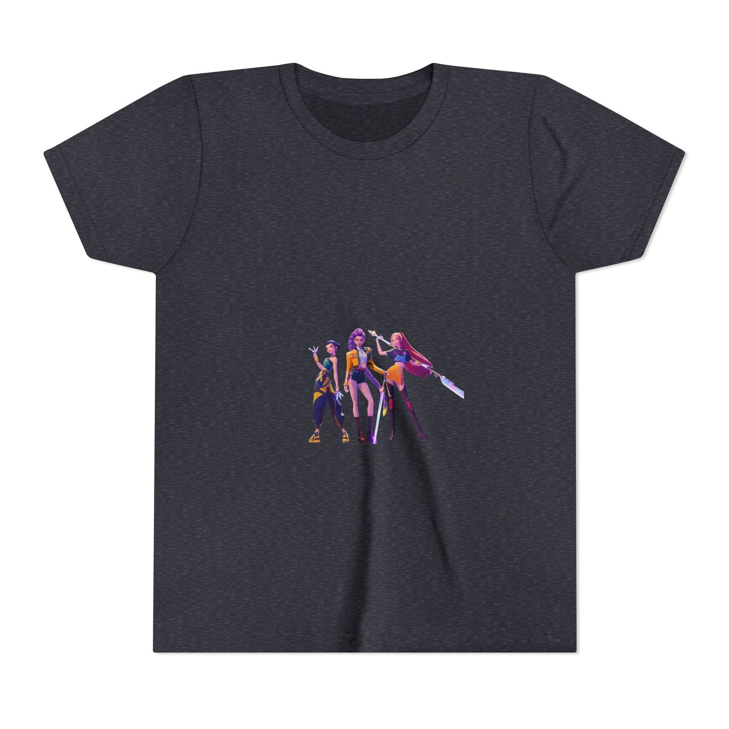 Youth Tee — Colorful Cartoon Band Kids T‑Shirt