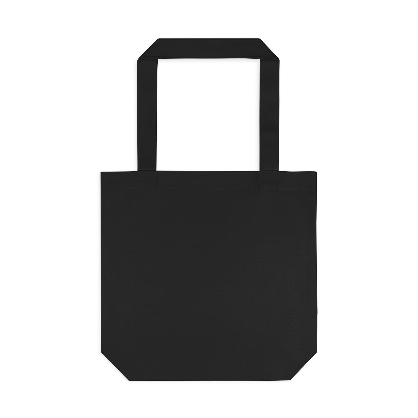 Bolsa Tote de Algodão Preto — “O Senhor é o Meu Pastor” | Salmos 23:1