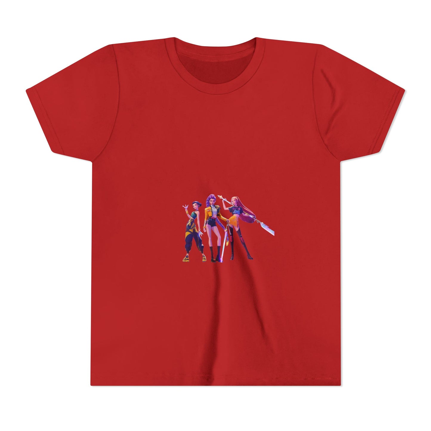 Youth Tee — Colorful Cartoon Band Kids T‑Shirt