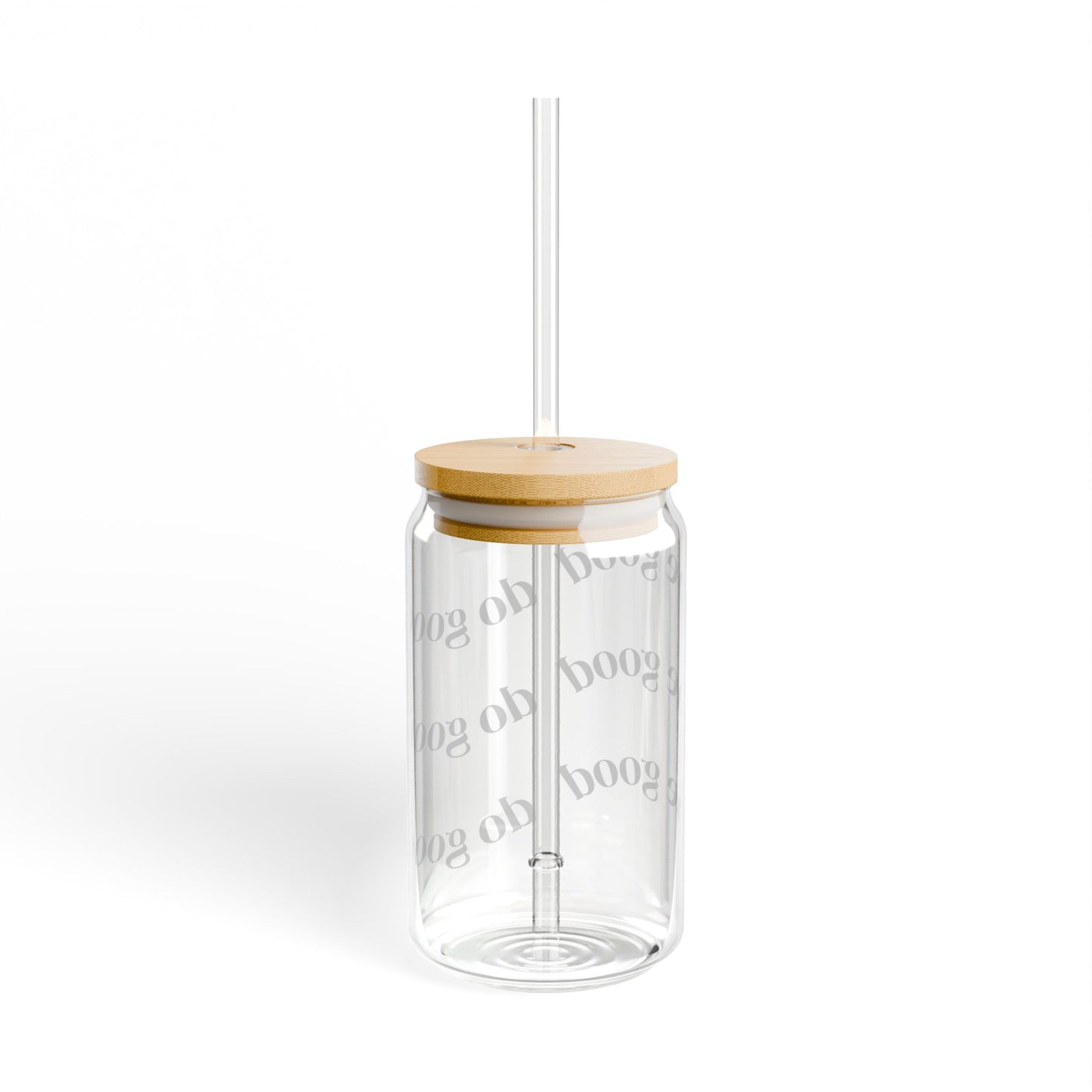 16oz Sipper Glass — Clear Drinkware Tumbler
