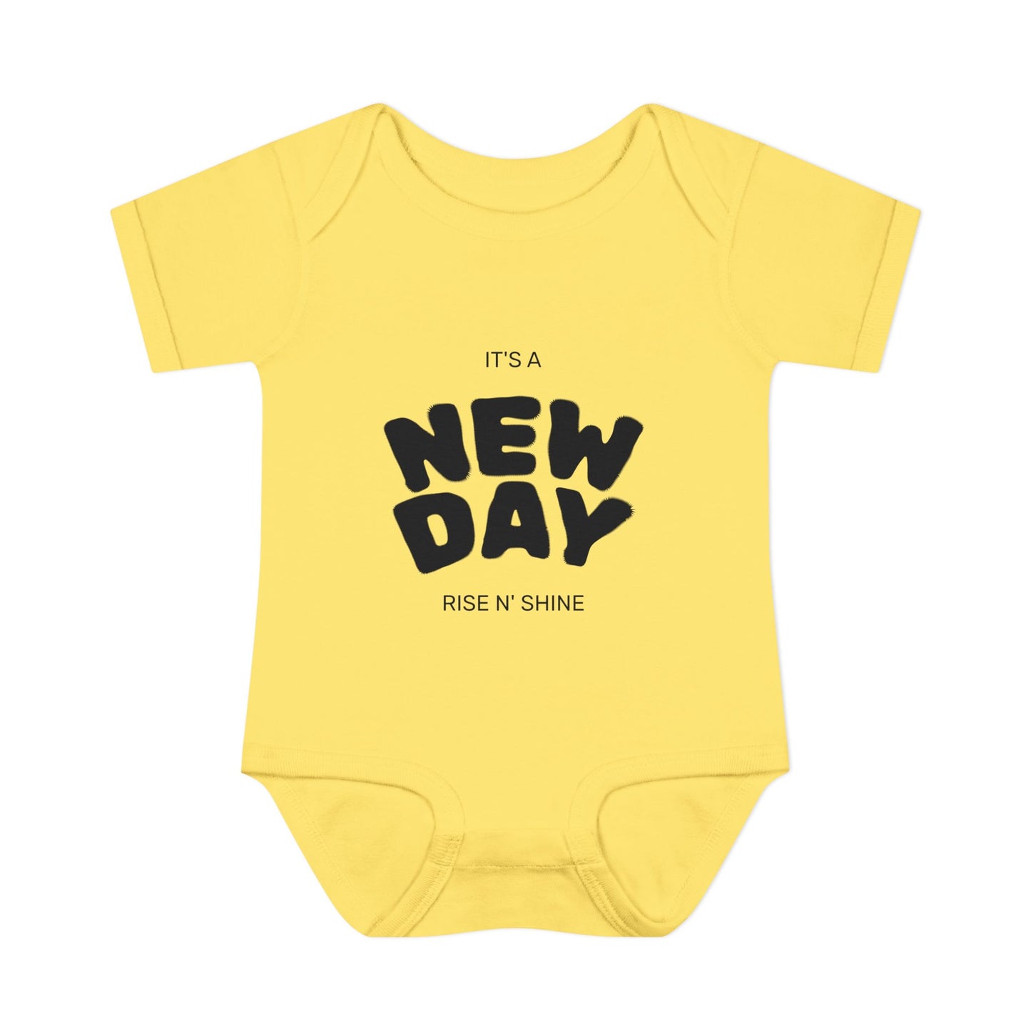 Infant Bodysuit "It's a New Day — Rise N' Shine" Baby Onesie