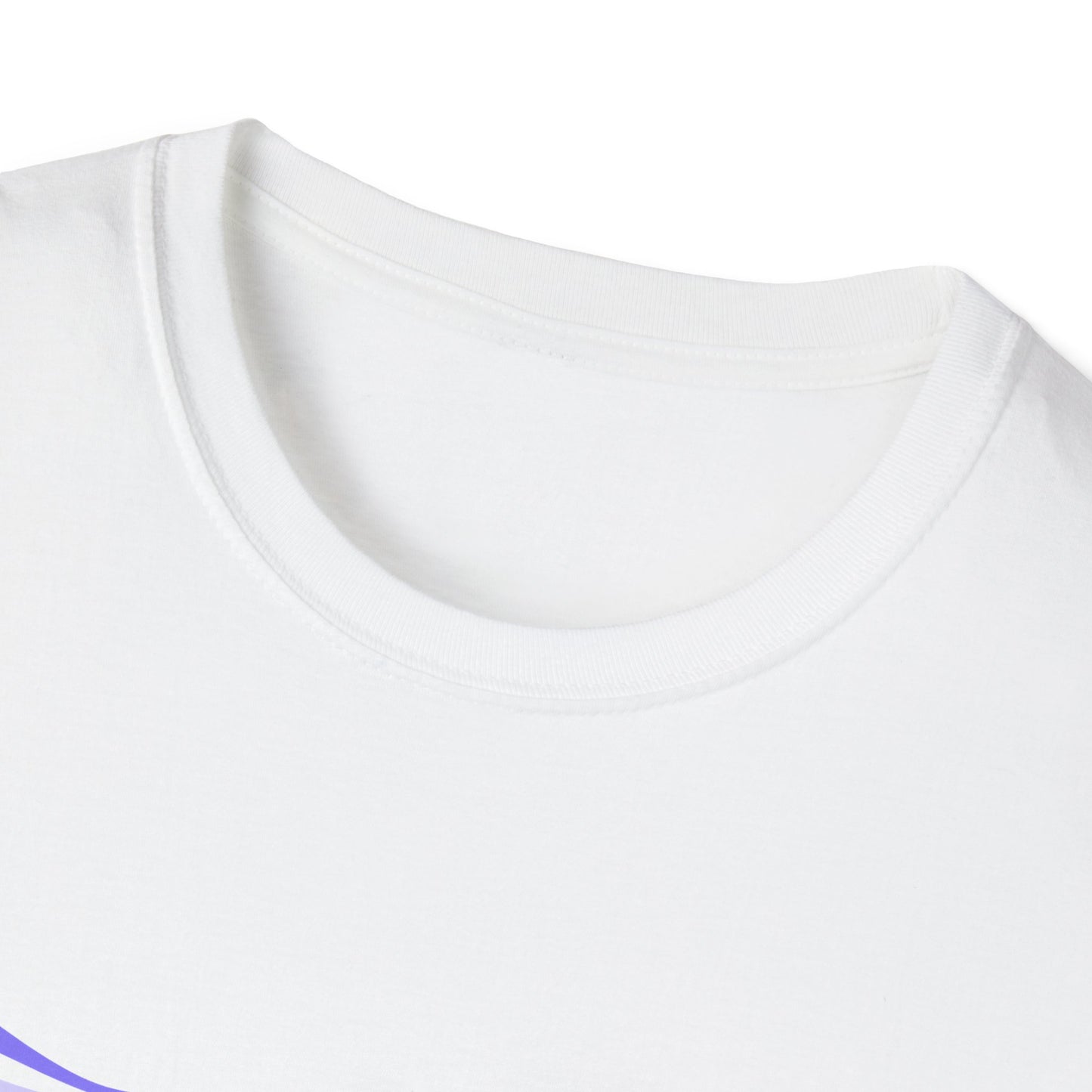 Dog Face T-Shirt — Playful Purple Pup with Star Sunglasses Graphic