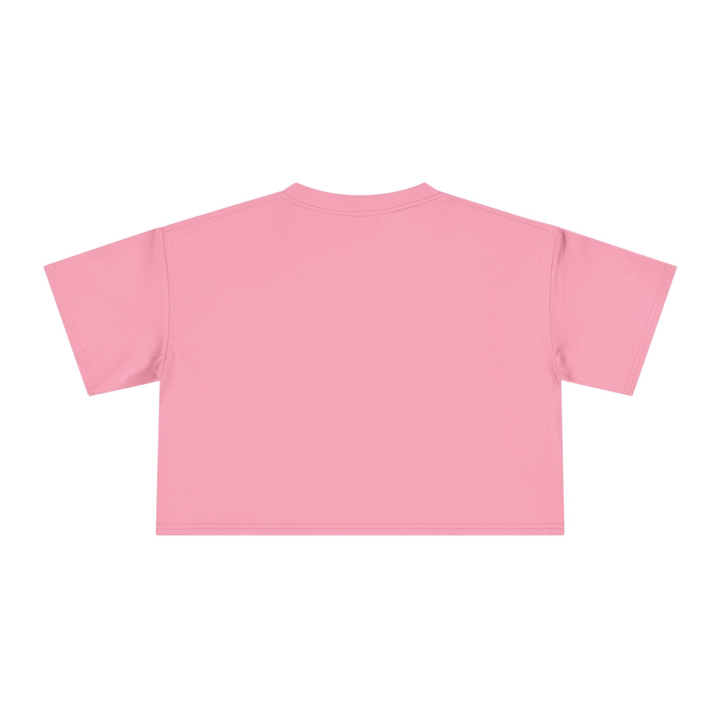 Retro Geometric Crop Tee — 80s Memphis Pattern Women's Top