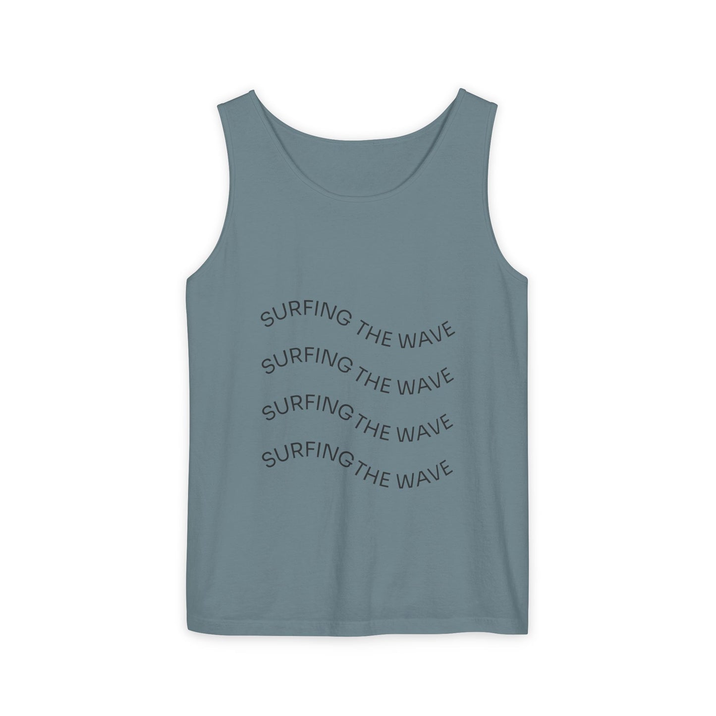 Unisex Garment-Dyed Tank Top - Regata Unissex Tingida em Peça